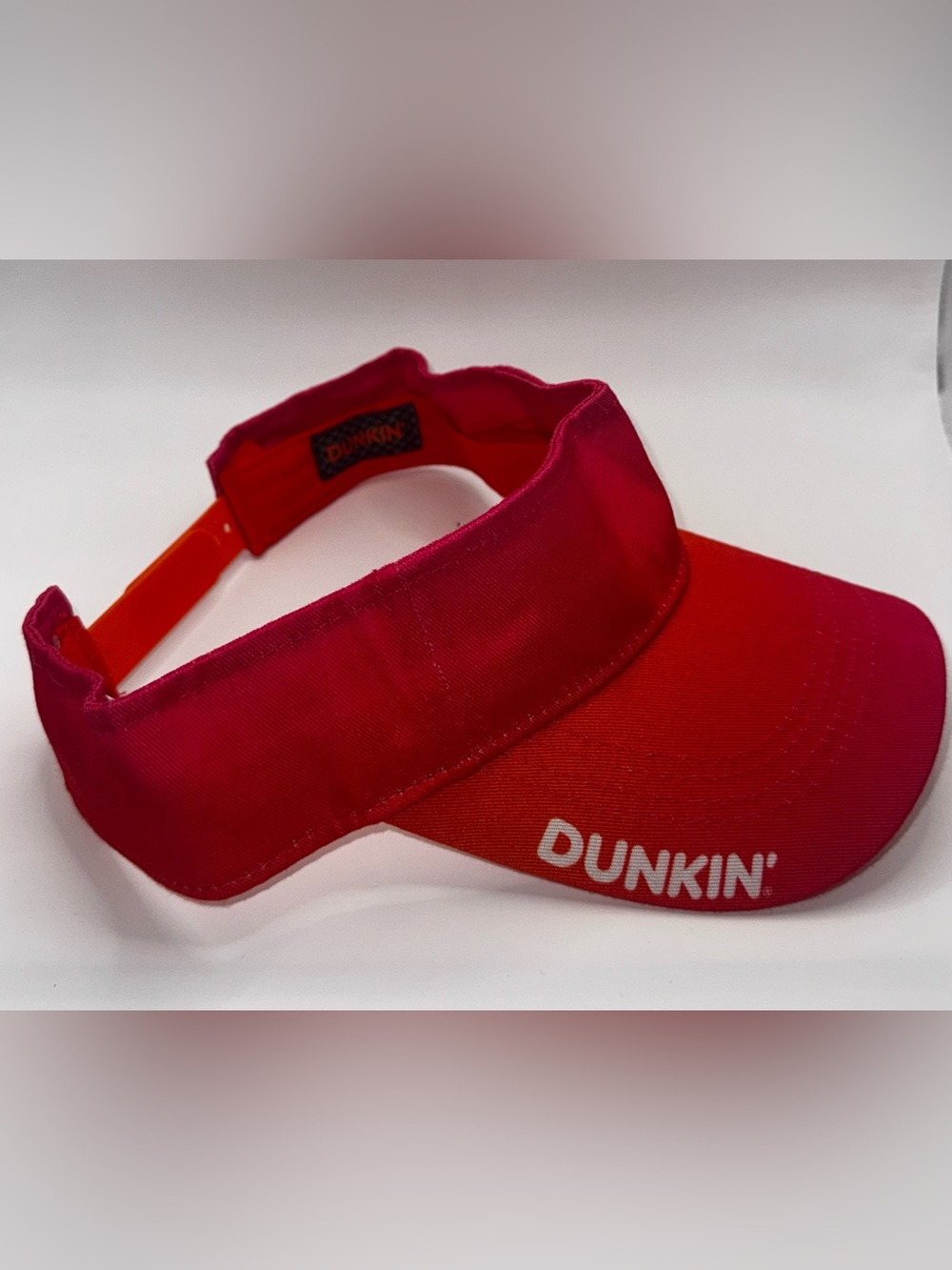 Dunkin' Pink Logo Visor Hat